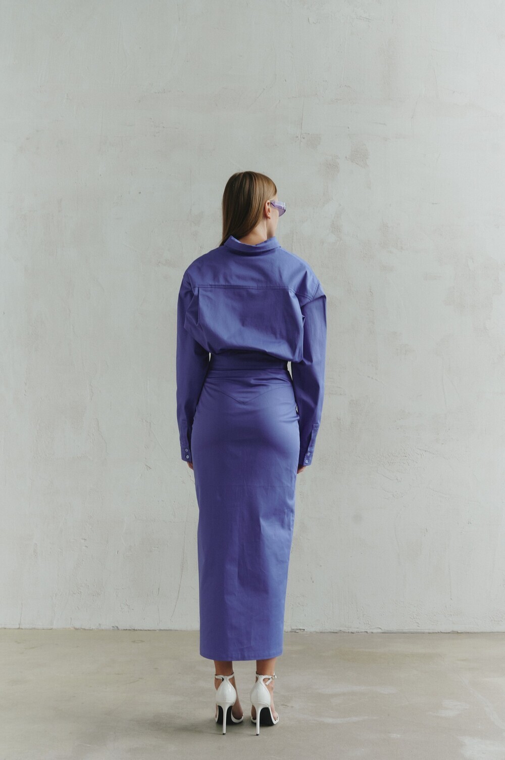 Button down shirt blue